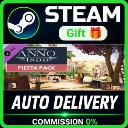 Anno 1800 - Fiesta Pack STEAM PC GIFT AUTO DELIVERY
