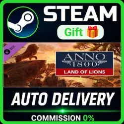 Anno 1800 - Land of Lions STEAM PC GIFT AUTO DELIVERY