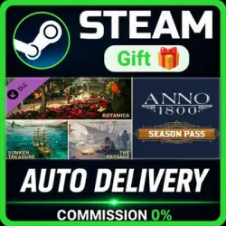 Anno 1800 - Season Pass STEAM PC GIFT AUTO DELIVERY