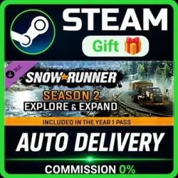SnowRunner - Season 2: Explore and Expand Steam PC Gift AUTO DELIVERY DLC