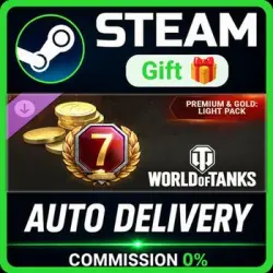 World of Tanks — Premium & Gold: Light Pack Steam PC Gift AUTO DELIVERY DLC
