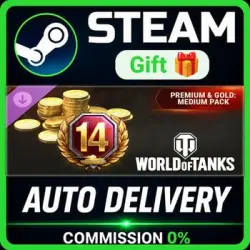 World of Tanks — Premium & Gold: Medium Pack Steam PC Gift AUTO DELIVERY DLC