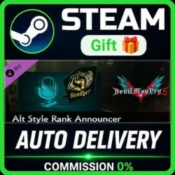 Devil May Cry 5 - Alt Style Rank Announcers STEAM PC