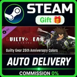 GGST Guilty Gear 25th Anniversary Colors STEAM PC GIFT