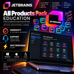 JetBrains EDU All Product Pack License 3/6/12 months
