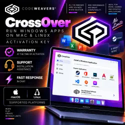 Crossover MacOS/Linux Activation Key Lifetime