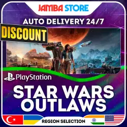 Star Wars Outlaws · PS5 · TR/UA/IN/PL/US · AUTO 24/7 · DISCOUNT 10.09