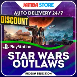 Star Wars Outlaws · PS5 · TR/UA/IN/PL/US · AUTO 24/7 · DISCOUNT 24.09