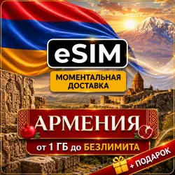 eSIM Армения | Мобильный Интернет | Premium | AIRALO есим
