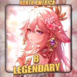 [NA] GENSHIN | 8 Legendaries | Full Access +2 Gifts