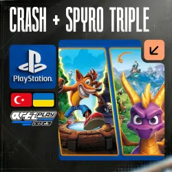 Crash + Spyro Triple Play Bundle PS4/PS5 Турция/Украина