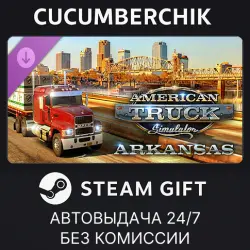 American Truck Simulator - Arkansas STEAM GIFT AUTO RU+МИР