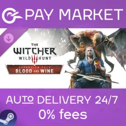 Steam CIS/UA/IN/CN/TR/AR/BR/ID/VN/JP - Witcher 3: Wild Hunt - Blood and Wine