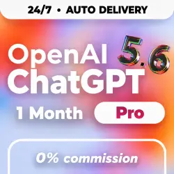 ChatGPT 5.6 - PRO X5 X20 | RENEWAL VIA TOKEN | ACTIVATION | 1 month