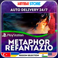 Metaphor: ReFantazio · PS4/PS5 · TR/UA/IN/US · AUTO 24/7