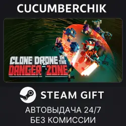 Clone Drone in the Danger Zone STEAM GIFT AUTO RU+МИР