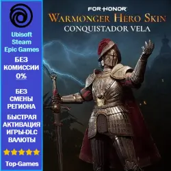 For Honor Conquistador Vela–Warmonger Hero Skin DLC - PC (Ubisoft/Steam/Epic Game)