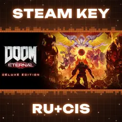 DOOM Eternal Deluxe Edition Post Launch STEAM KEY RU+CIS