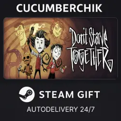 Don't Starve Together STEAM GIFT AUTO RU+World