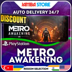 Metro Awakening · PS5 · TR/UA/IN/PL/US · AUTO 24/7 · DISCOUNT 10.09