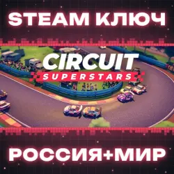 РОССИЯ+МИР Circuit Superstars STEAM КЛЮЧ