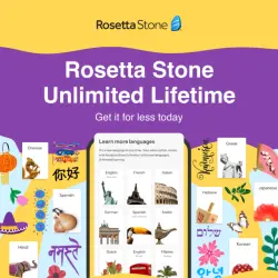 Rosetta Stone Lifetime License – Unlock 24+ Languages