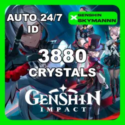 ID 3880 CREATION CRYSTALS | GENSHIN IMPACT 24/7 AUTO