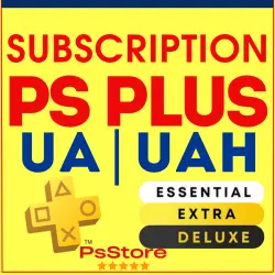 PS Plus ESSENTIAL EXTRA DELUXE PlayStation PSN UA | UAH