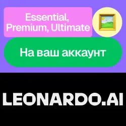 Leonardo Ai | Essential, Premium, Ultimate | Месяц, год | На ваш аккаунт
