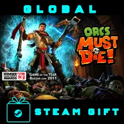 Orcs Must Die! STEAM GIFT ROW + GLOBAL REG FREE