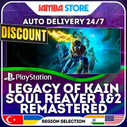 Legacy of Kain: Soul Reaver 1&2 Remastered · PS5 · TR/UA/IN/US · AUTO 24/7 · DISCOUNT