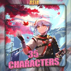 [ASIA] GENSHIN | 35 Characters | Full Access +2 Gifts