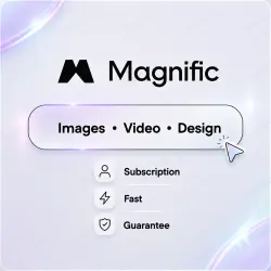 Magnific | Freepik | SUBSCRIPTIONS | PERSONAL ACCT | 1-12m
