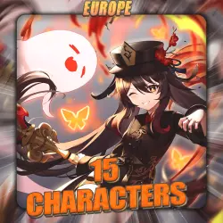 [EU] GENSHIN | 15 Characters | Full Access + Gifts