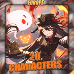 [EU] GENSHIN | 20 Characters | Full Access + Gifts