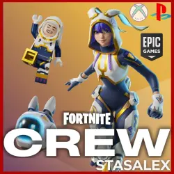 FORTNITE ОТРЯД (CREW) 1 МЕСЯЦ + БОЕВОЙ ПРОПУСК + 800V-BUCKS | EPIC | ВСЕ ПЛАТФОРМЫ