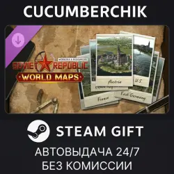 Workers & Resources: Soviet Republic - World Maps STEAM GIFT AUTO RU+МИР