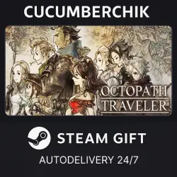 OCTOPATH TRAVELER STEAM GIFT AUTO RU+World