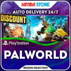 Palworld · PS5 · Region Selection · AUTO 24/7 · DISCOUNT 22.10