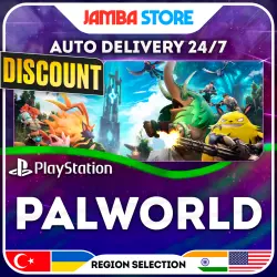 Palworld · PS5 · TR/UA/IN/PL/US · AUTO 24/7 · DISCOUNT 10.09