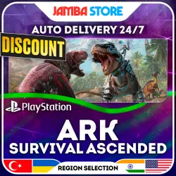ARK: Survival Ascended · PS5 · TR/UA/IN/US · AUTO 24/7 · DISCOUNT 30.07
