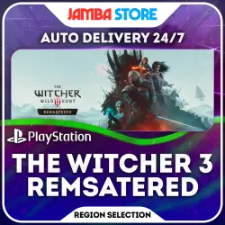 The Witcher 3: Wild Hunt Remastered · PS4/PS5 · TR/UA/IN/PL/US · AUTO 24/7