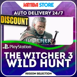 The Witcher 3: Wild Hunt · PS4/PS5 · TR/UA/IN/PL/US · AUTO 24/7 · DISCOUNT 08.10
