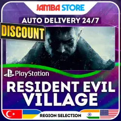 Resident Evil Village · PS4/PS5 · TR/UA/IN/PL/US · AUTO 24/7 · DISCOUNT 10.09