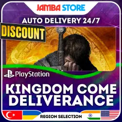 Kingdom Come: Deliverance · PS4/PS5 · TR/UA/IN/PL/US · AUTO 24/7 · DISCOUNT 24.09