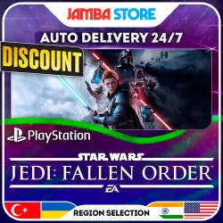 Star Wars Jedi: Fallen Order · PS4/PS5 · TR/UA/IN/PL · AUTO 24/7 · DISCOUNT 24.09