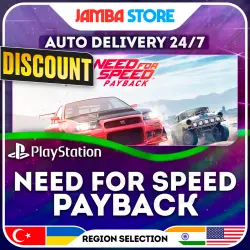 Need for Speed Payback · PS4 · TR/UA/IN/PL/US · AUTO 24/7 · DISCOUNT 27.08