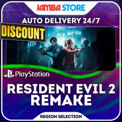 RESIDENT EVIL 2 Remake · PS4/PS5 · TR/UA/IN/PL/US · AUTO 24/7 · DISCOUNT 24.09