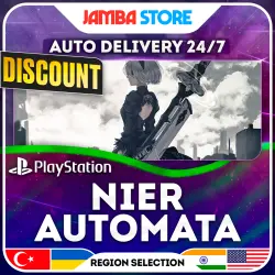 NieR: Automata · PS4 · TR/UA/IN/US · AUTO 24/7 · DISCOUNT 13.08