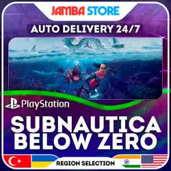 Subnautica: Below Zero · PS4/PS5 · TR/UA/IN/US · AUTO 24/7